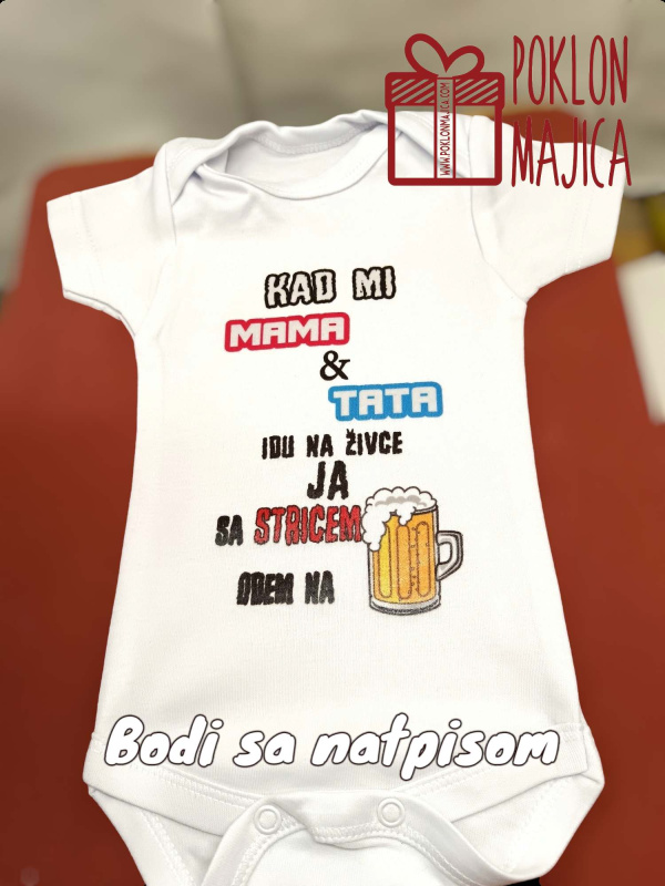 Poklon za rodjendan  deca/Bodi za bebe sa natpisom po zelji/Compress_20240522_151450_0848.jpg